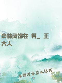 少林武僧在異界