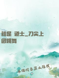 就是個道士