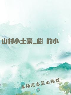 山村小土豪