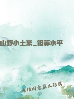 山野小土豪