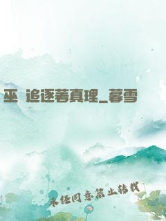 巫師追逐著真理