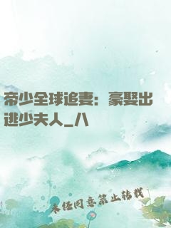 帝少全球追妻：豪娶出逃少夫人