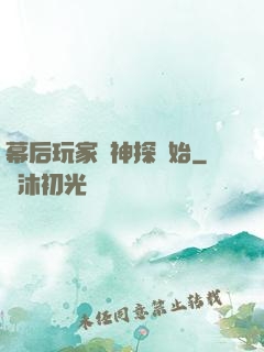 幕后玩家從神探開始