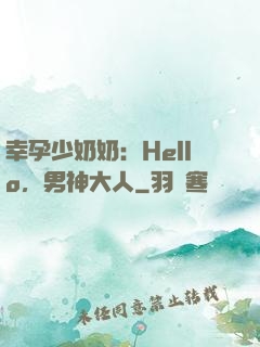 幸孕少奶奶：Hello，男神大人