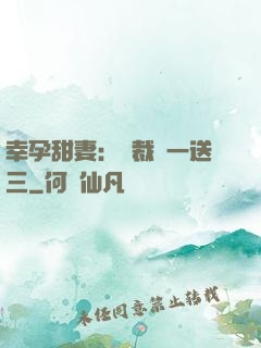 幸孕甜妻：總裁買一送三