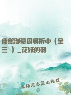 康熙御纂周易折中（全三冊）