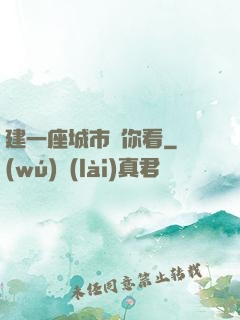 建一座城市給你看