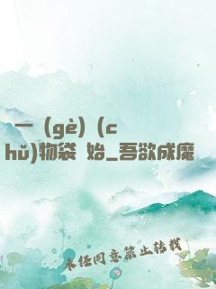 從一個(gè)儲(chǔ)物袋開始