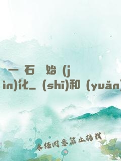 從一塊石頭開始進(jìn)化