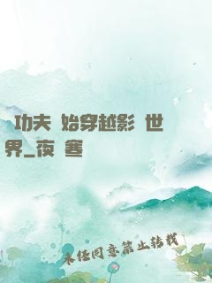 從功夫開始穿越影視世界