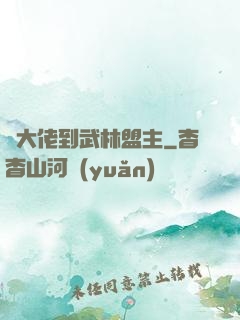 從大佬到武林盟主