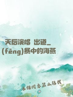 從天后演唱會出道