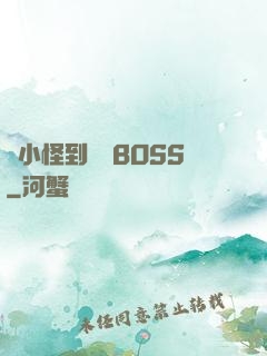 從小怪到無敵BOSS
