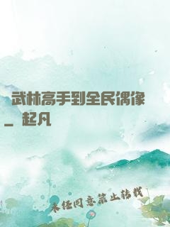 從武林高手到全民偶像