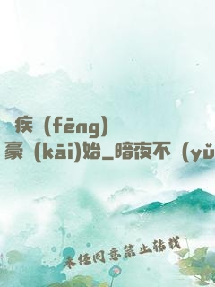 從疾風(fēng)劍豪開(kāi)始