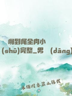 從頭啪到尾全肉小黃書(shū)完整