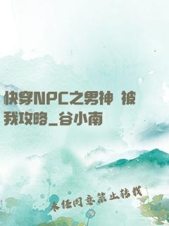 快穿NPC之男神總被我攻略