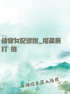 快穿女配很燃