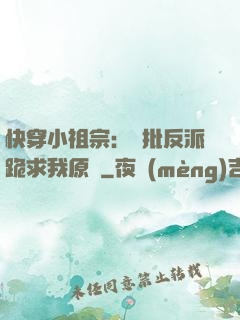 快穿小祖宗：瘋批反派跪求我原諒
