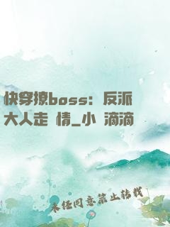 快穿撩boss：反派大人走劇情