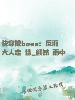 快穿撩boss：反派大人走劇情