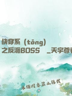 快穿系統(tǒng)之反派BOSS來襲