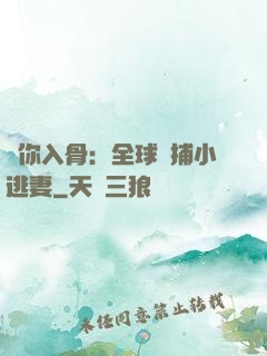愛你入骨：全球緝捕小逃妻