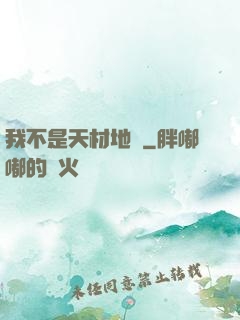 我不是天材地寶