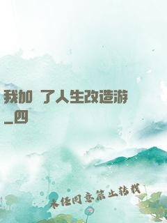 我加載了人生改造游戲