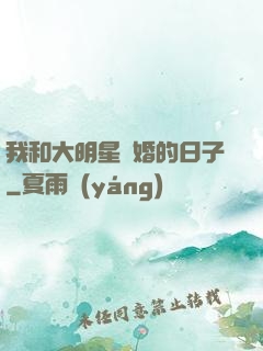 我和大明星閃婚的日子
