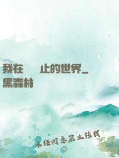 我在時間靜止的世界