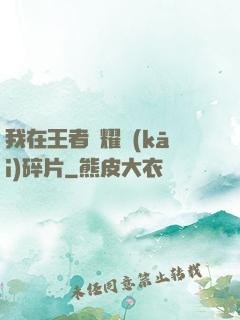 我在王者榮耀開(kāi)碎片