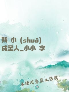 我寫小說(shuō)成圣人