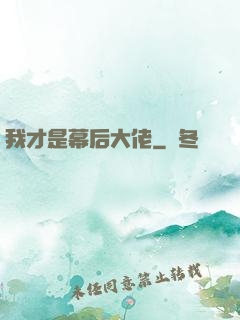 我才是幕后大佬