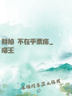 我拍戲不在乎票房