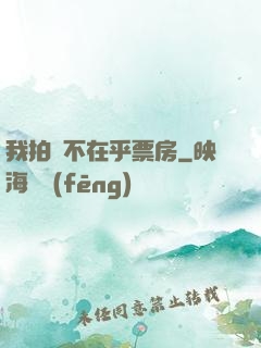 我拍戲不在乎票房