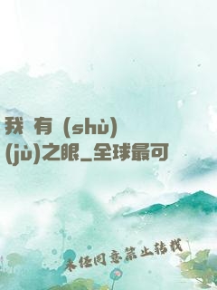 我擁有數(shù)據(jù)之眼