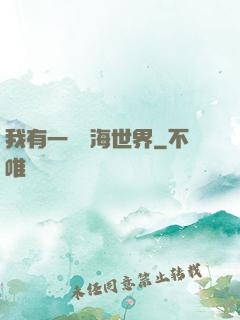 我有一個識海世界