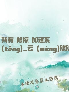 我有無限掠奪加速系統(tǒng)