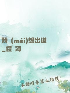 我沒(méi)想出道