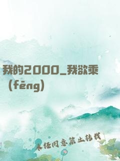 我的2000