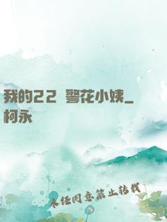 我的22歲警花小姨