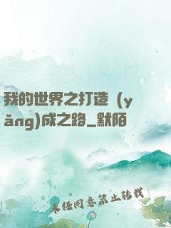我的世界之打造養(yǎng)成之路