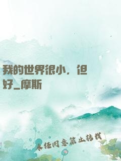 我的世界很小，但剛剛好