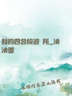 我的四合院避難所