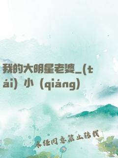 我的大明星老婆