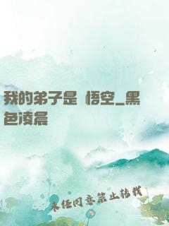 我的弟子是孫悟空