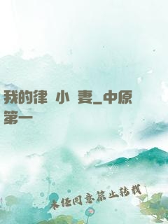 我的律師小嬌妻