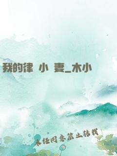 我的律師小嬌妻