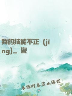 我的技能不正經(jīng)